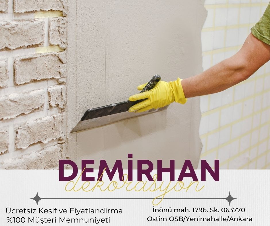 Batıkent Alçı Dekorasyon Firmaları