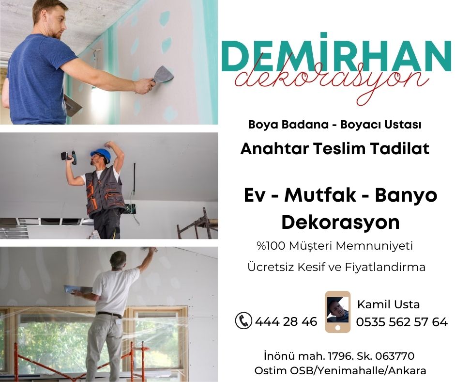 Batıkent Alçıpan Tadilat