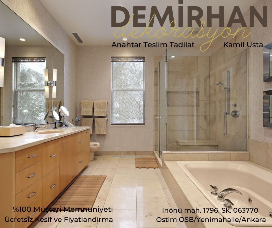 Batıkent Banyo Tadilat Fiyatı