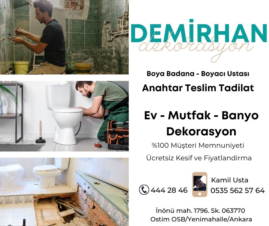 Batıkent Banyo Tuvalet Tadilat 