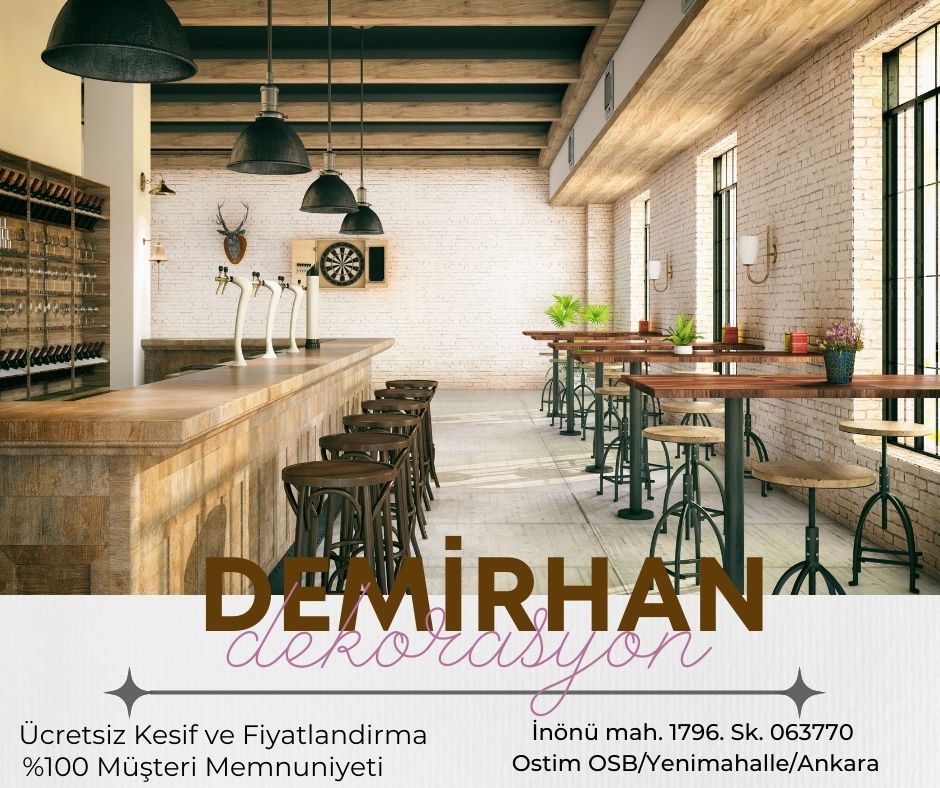 Batıkent Cafe Dekorasyon 