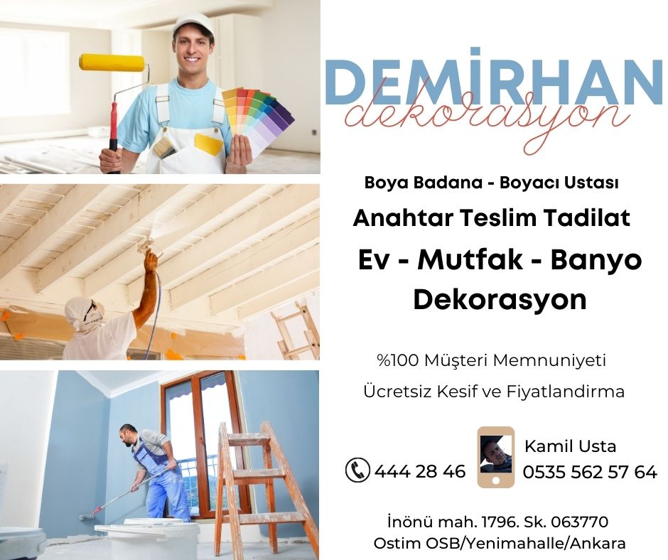 Batıkent Dekoratif Boya Ustası 