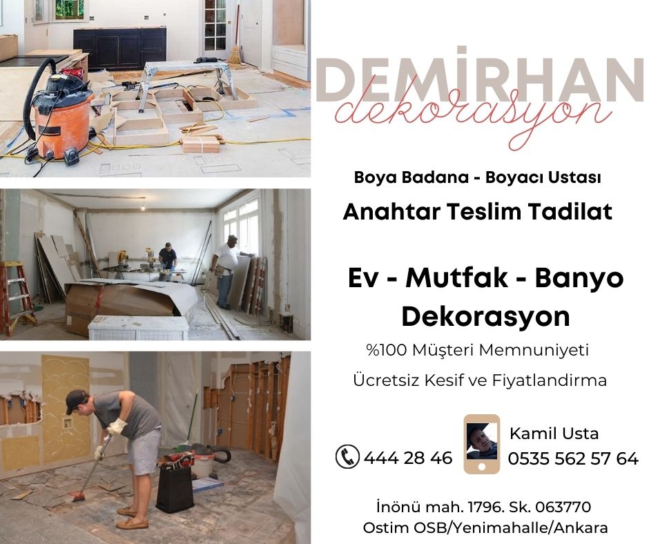 Batıkent Ev İçi Tadilat
