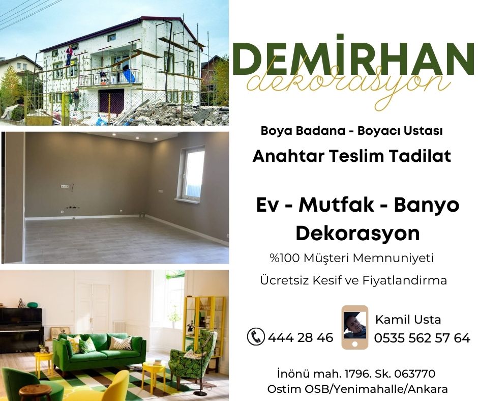 Batıkent'te Dekorasyon Firması 