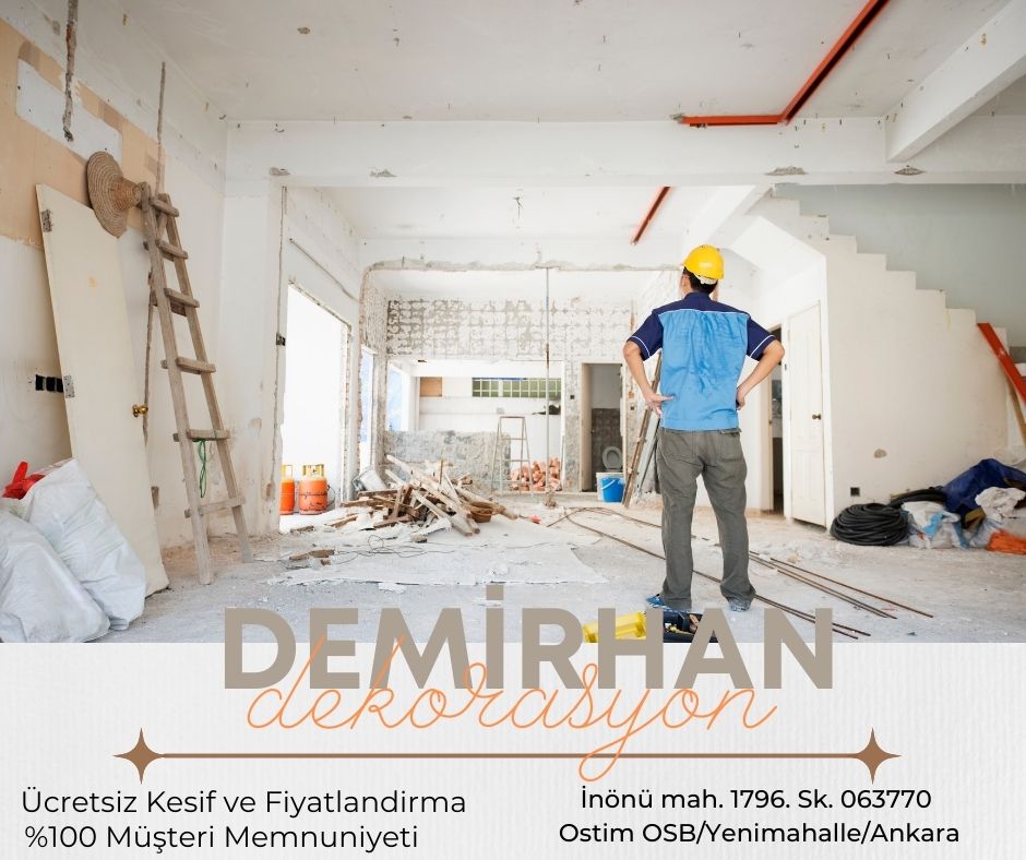 Batıkent'te Tadilat Dekorasyon Firmaları
